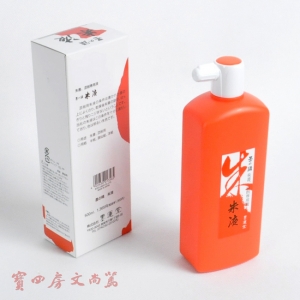 进口墨運堂朱液墨汁500ML